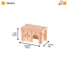 FERPLAST - FSC™ wooden house for small rodents