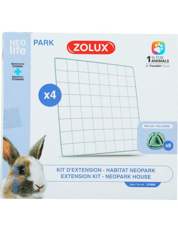 ZOLUX - Kit d'Extension pour Enclos "Neolife" Modulable grille