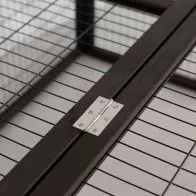 TRIXIE - Wooden Run with Kennel and Cover