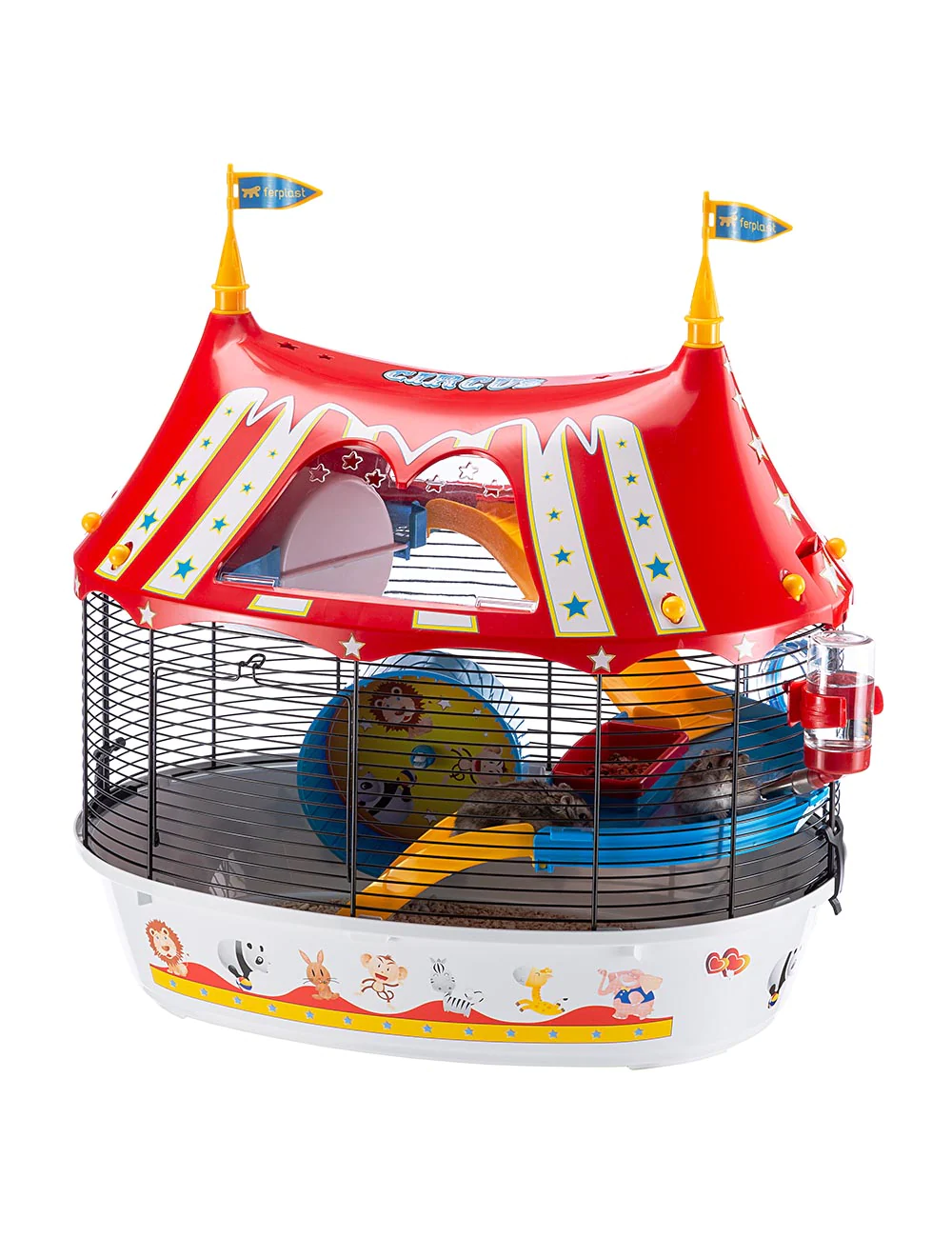 FERPLAST - “Circus Fun” Cage for Mouse and Hamster