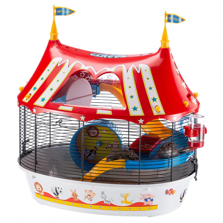 FERPLAST - Gaiola “Circus Fun” para Rato e Hamster