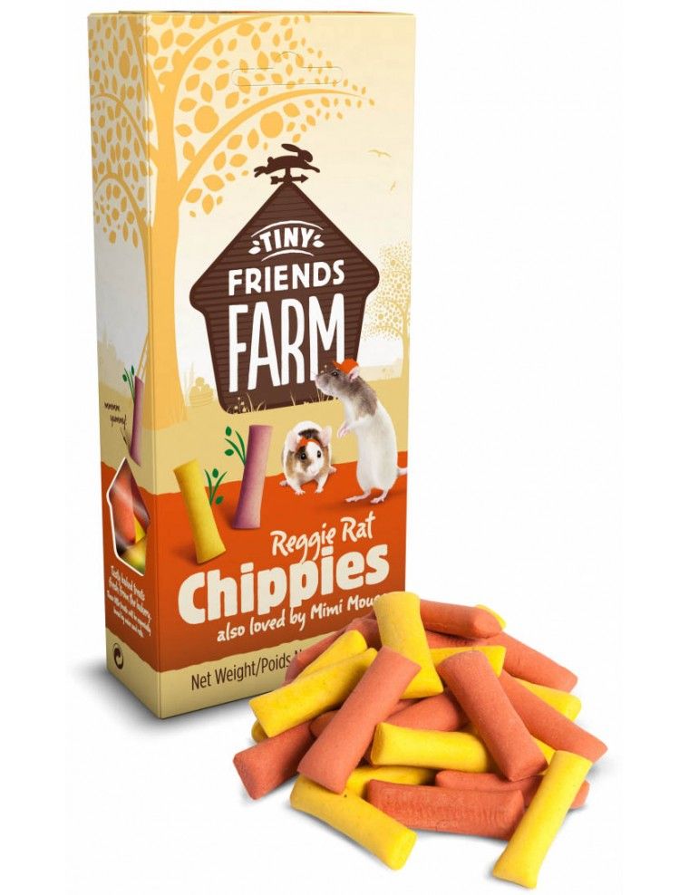 TINY FRIENDS FARM - Reggie Rat & Mimi Mouse Chippies