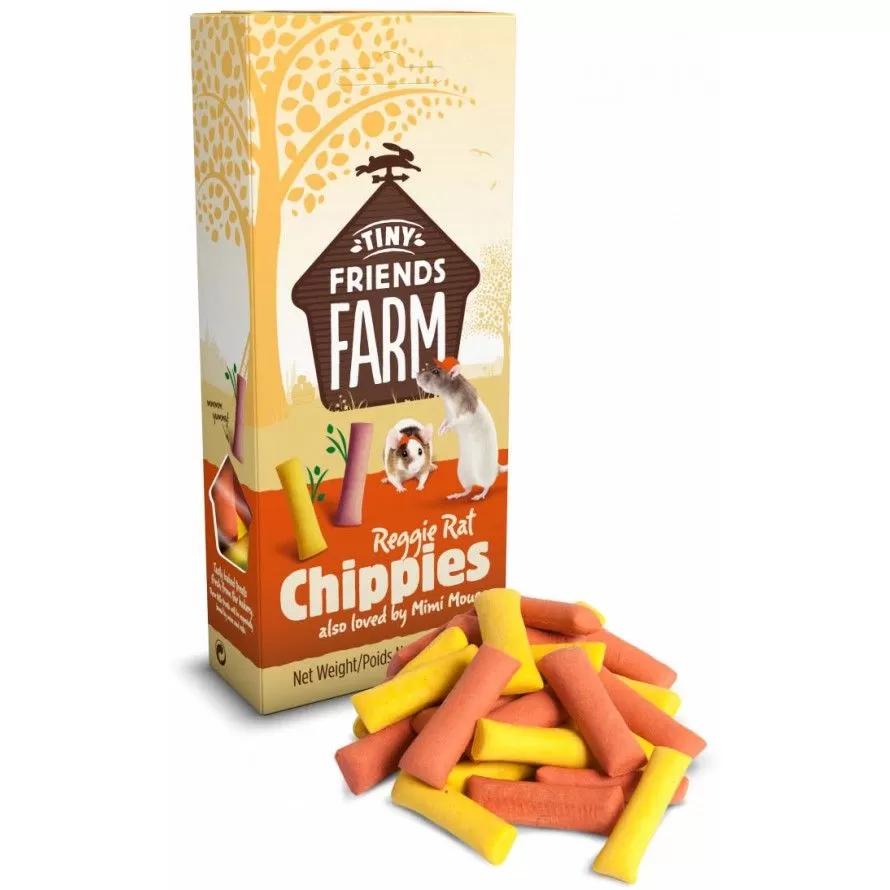 FAZENDA DE AMIGOS MINÚSCULOS - Reggie Rat e Mimi Mouse Chippies FAZENDA DE AMIGOS MINÚSCULOS - Reggie Rat e Mimi Mouse Chippies