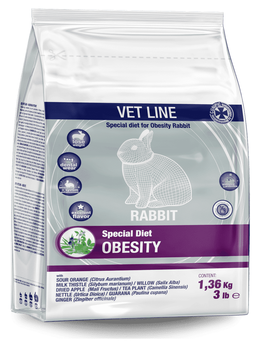 CUNIPIC - Vetline Rabbit Obesity