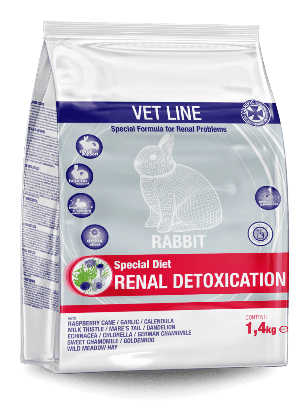 CUNIPIC - Vetline Rabbit Renal Detoxication