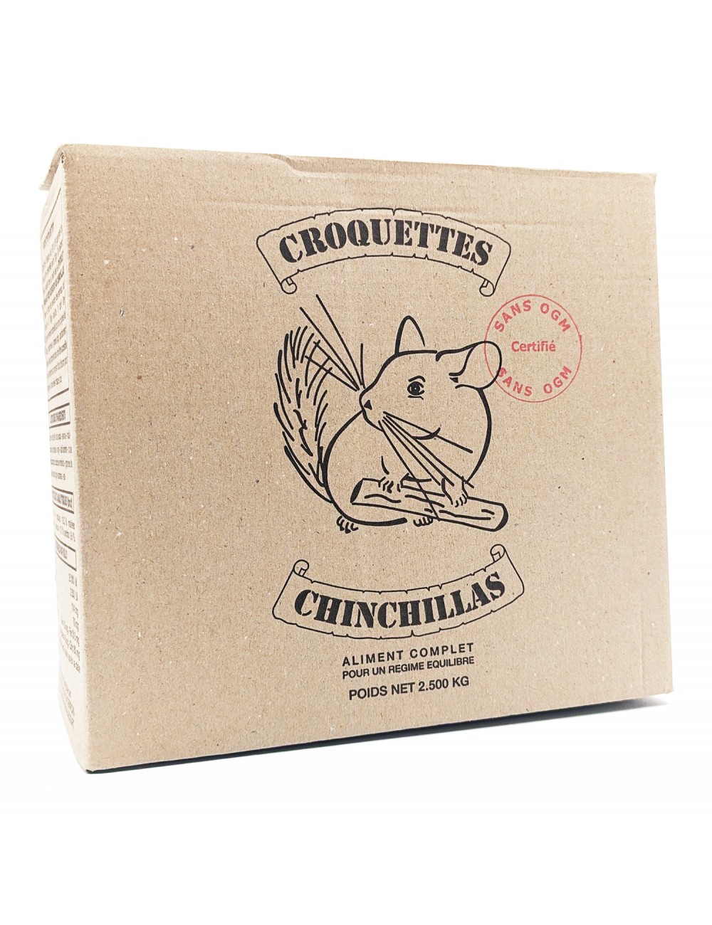 Chinchillas du Terroin - Croquettes Chinchillas 2.5kg