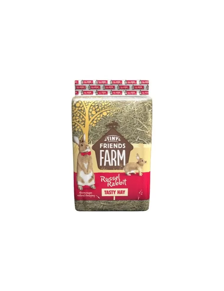 TINY FRIENDS FARM - Heno de pradera de conejo Russell