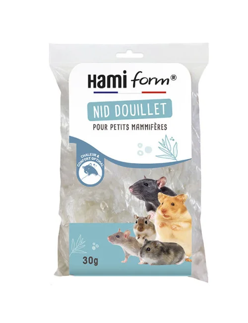 HAMIFORM - Nid douillet pour petits mammifères HAMIFORM - Nid douillet pour petits mammifères