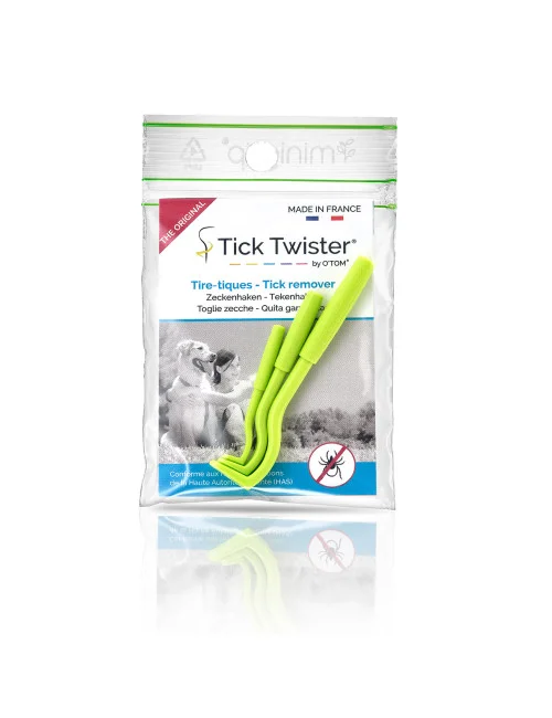 O'TOM TICK TWISTER – Crochet anti-tiques 3 tailles, retrait sans douleur O'TOM TICK TWISTER – Crochet anti-tiques 3 tailles, retrait sans douleur