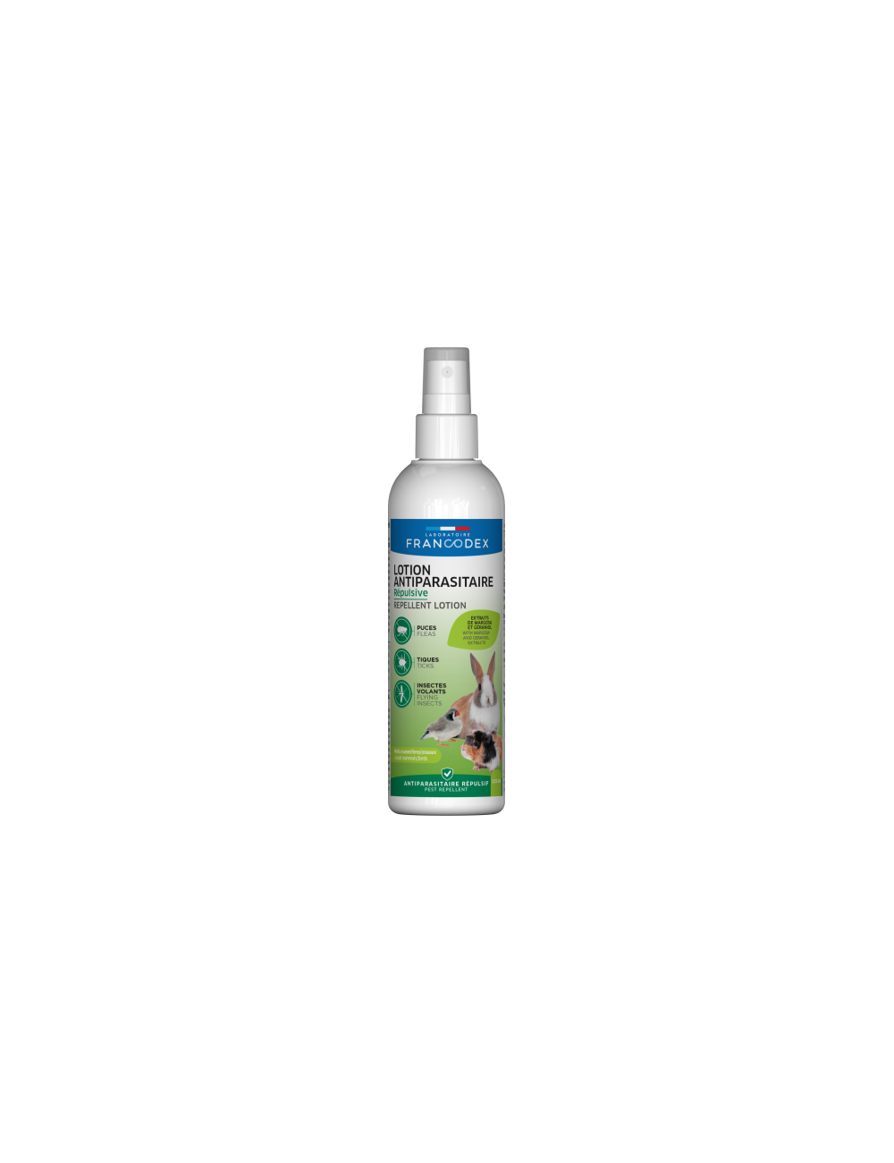 FRANCODEX - Spray Antiparasitaire pour Rongeurs