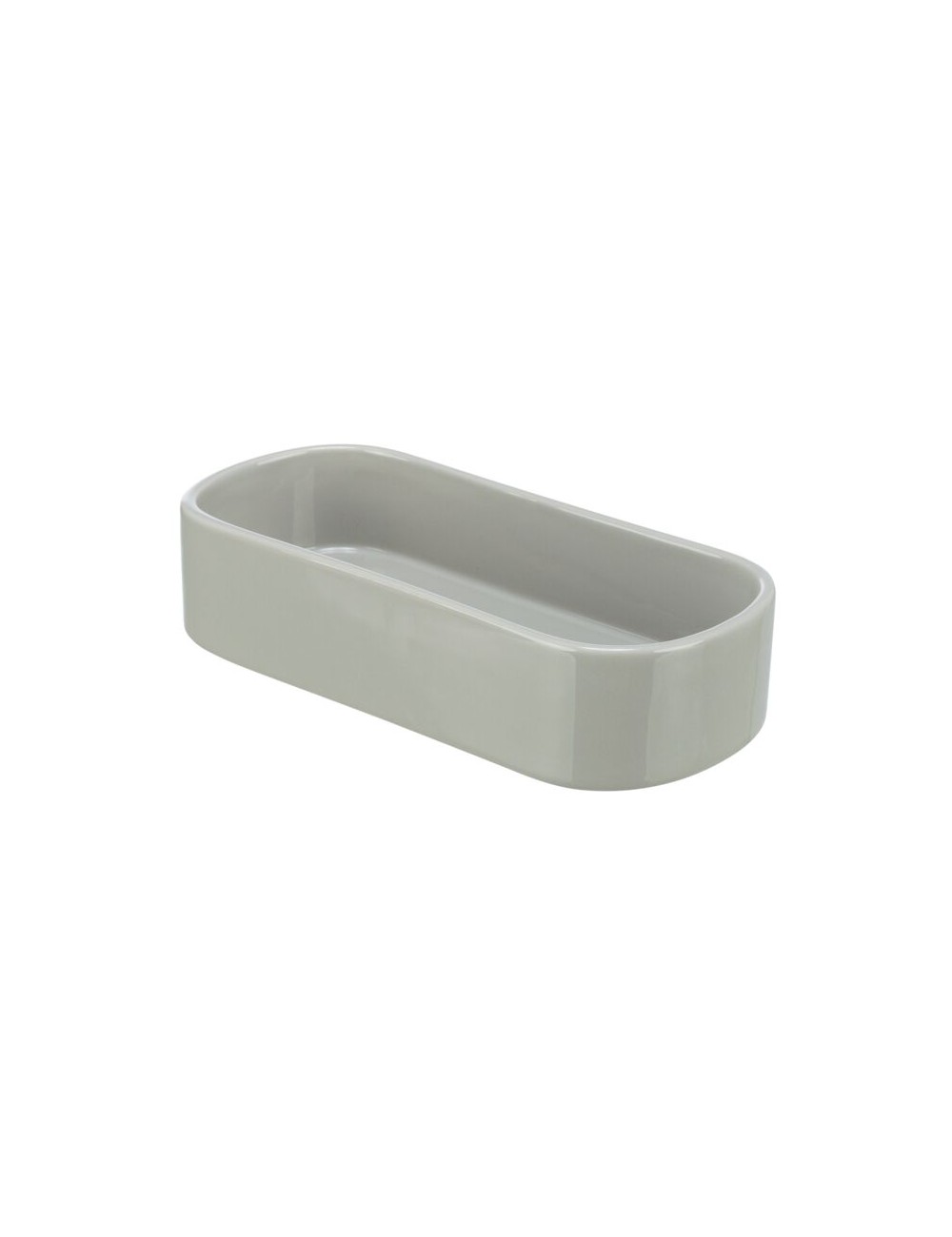 TRIXIE – Gamelle en céramique double pour lapins & rongeurs – 600 ml – 22×10 cm