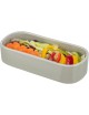 TRIXIE – Gamelle en céramique double pour lapins & rongeurs – 600 ml – 22×10 cm