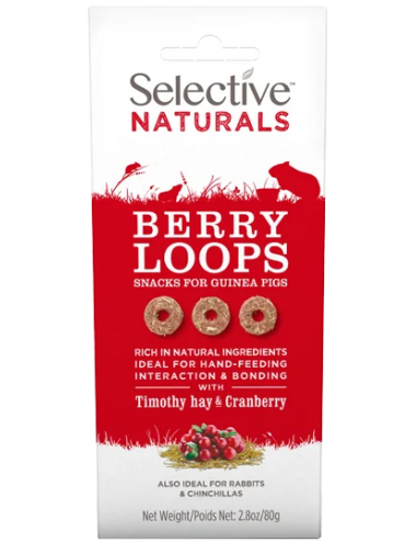 SELECTIVE NATURALS - Berry Loops - Timothy and Cranberry