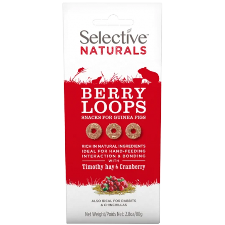 SELECTIVE NATURALS - Berry Loops - Timothy and Cranberry
