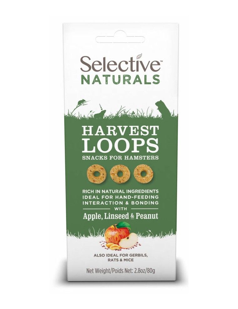 SELECTIVE NATURALS - Harvest Loops - mela, arachidi e semi di lino