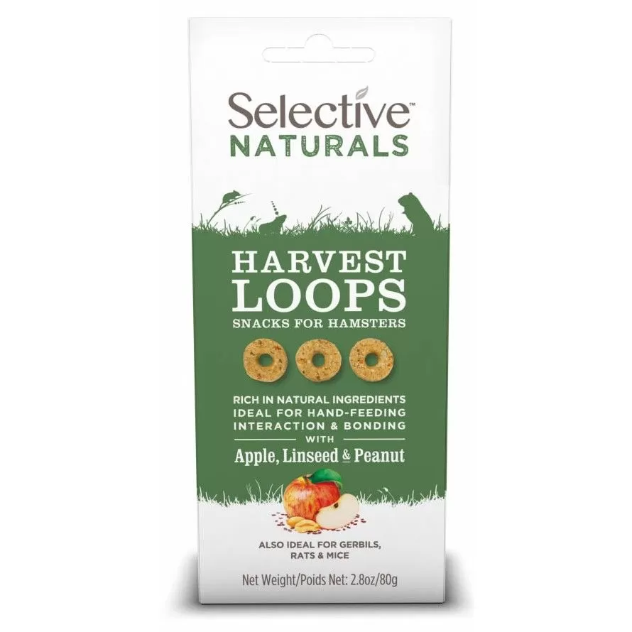 NATURAIS SELETIVOS - Harvest Loops - maçã, amendoim e linhaça NATURAIS SELETIVOS - Harvest Loops - maçã, amendoim e linhaça