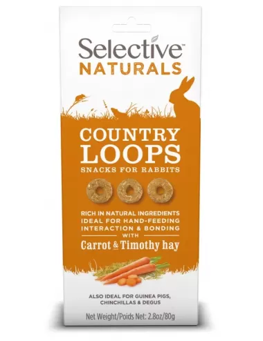 NATURAIS SELETIVOS - Country Loops - feno e cenouras de Timothy