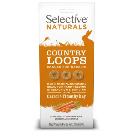 SELECTIVE NATURALS - Country Loops - Timothy hay and carrots