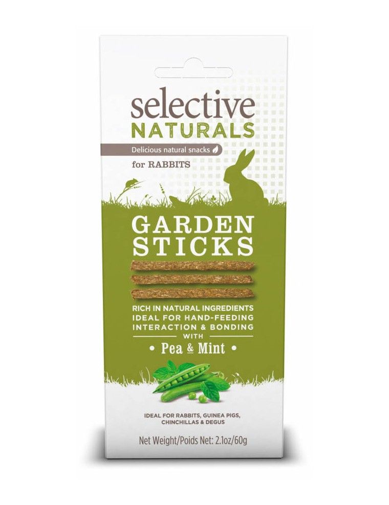 SELECTIVE NATURALS - Palitos de Jardín - Guisante y Menta