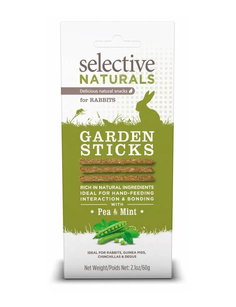 SELECTIVE NATURALS - Palitos de Jardín - Guisante y Menta