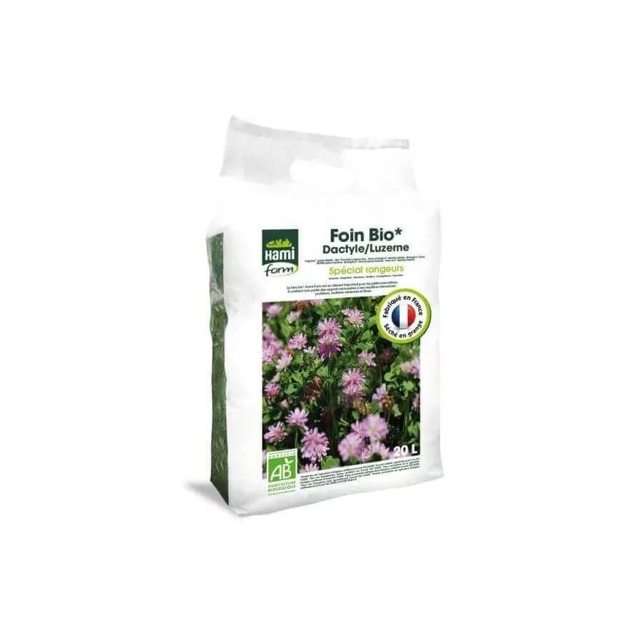 HAMIFORM – Bio-Luzerne- und Obstgartengras-Heu HAMIFORM – Bio-Luzerne- und Obstgartengras-Heu