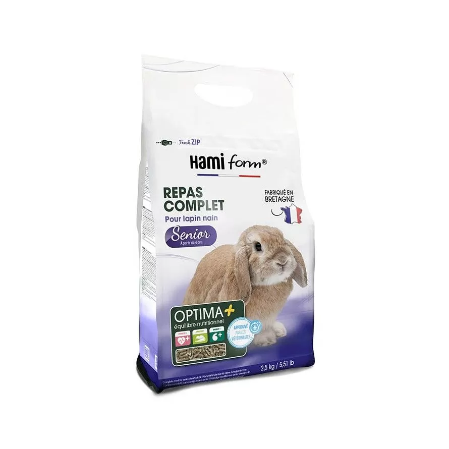 HAMIFORM - Optima Conejo Enano Senior 2,5kg HAMIFORM - Optima Conejo Enano Senior 2,5kg