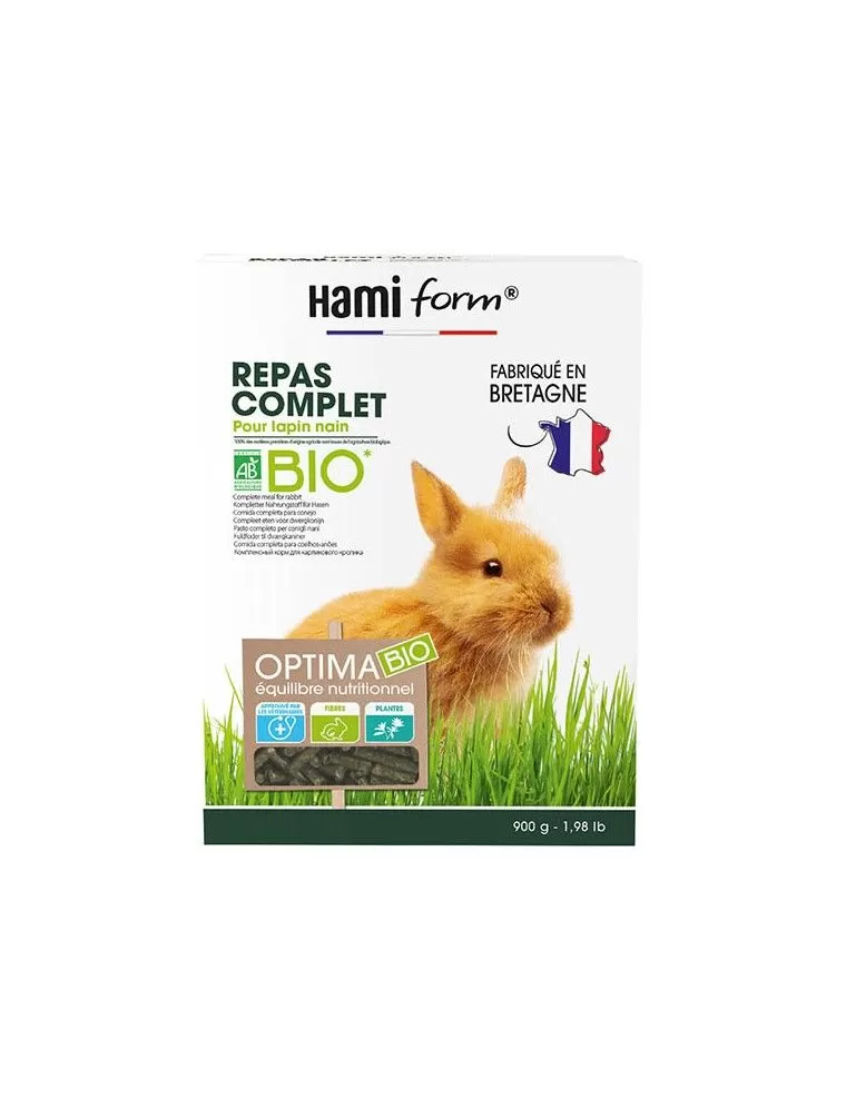 HAMIFORM - Optima ORGANIC Dwarf Rabbit 900g