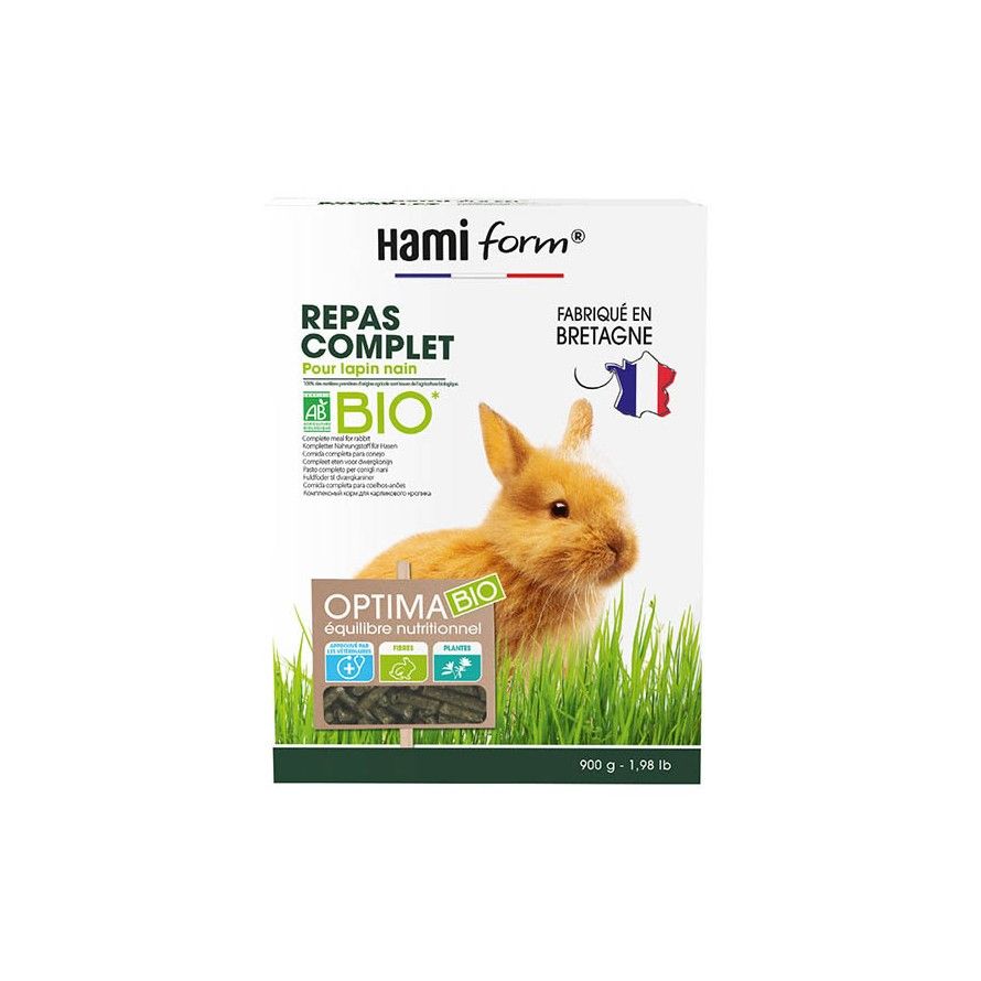 HAMIFORM - Optima ORGANIC Dwarf Rabbit 900g