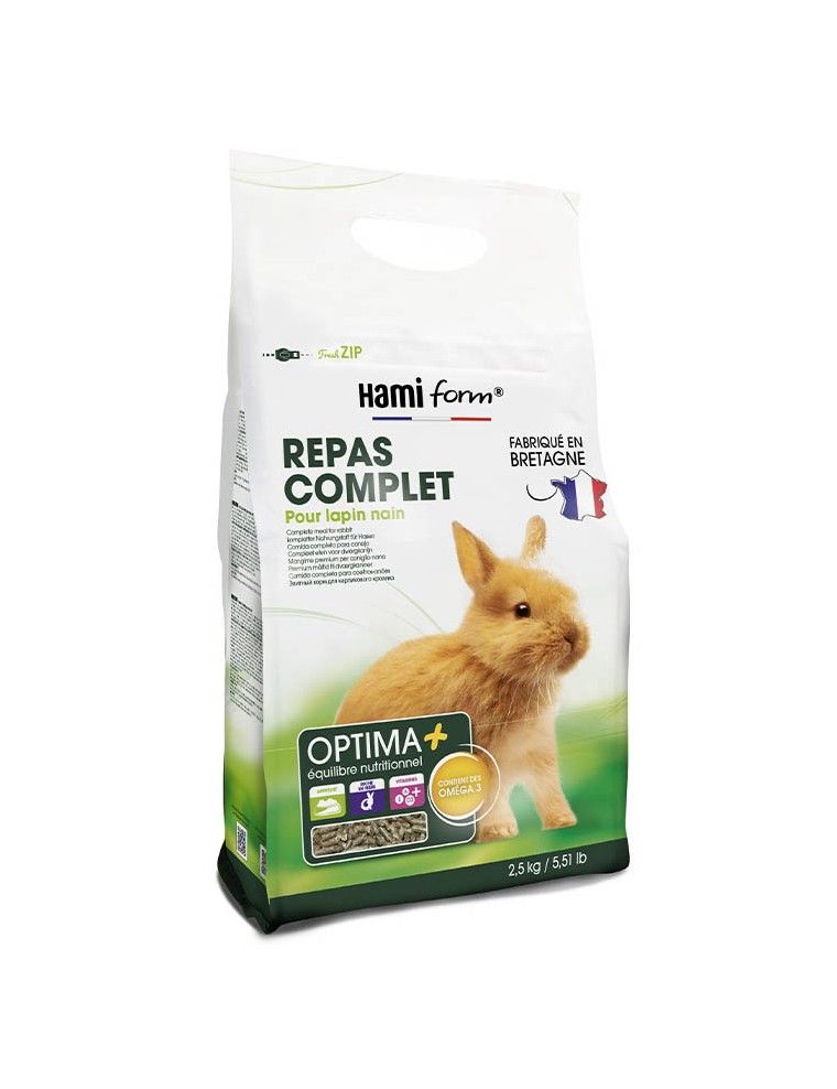 HAMIFORM - Optima+ Coelho Anão 2,5kg