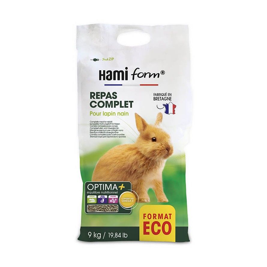 HAMIFORM - Optima+ Lapin Nain 9kg HAMIFORM - Optima+ Lapin Nain 9kg