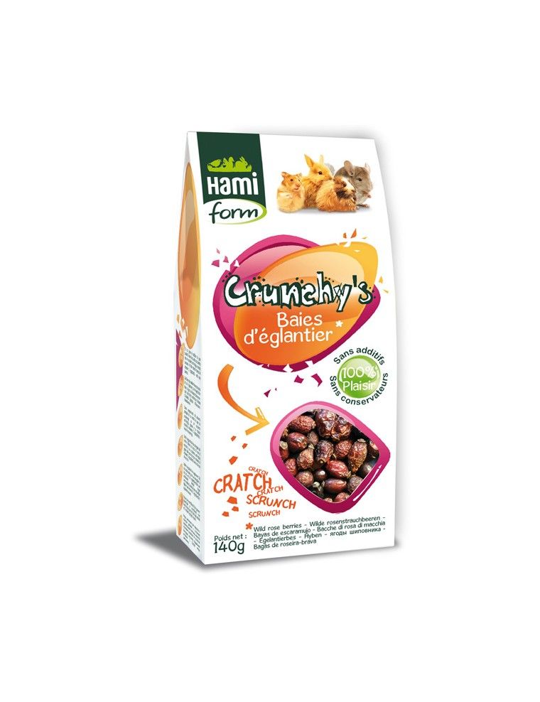 HAMIFORM - Crunchy's - Rosehip berries for Rodents