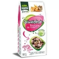 HAMIFORM - Crunchy's - Boutons de Roses pour Rongeurs HAMIFORM - Crunchy's - Boutons de Roses pour Rongeurs