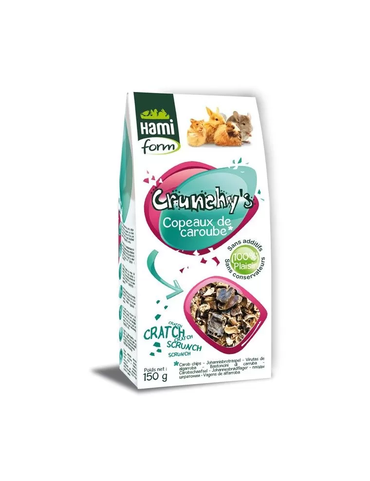 HAMIFORM - Crunchy's - Virutas de Algarroba para Roedores