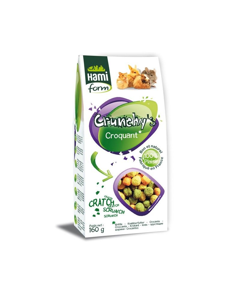 HAMIFORM - Crunchy's - Crunch di Mais per Roditori