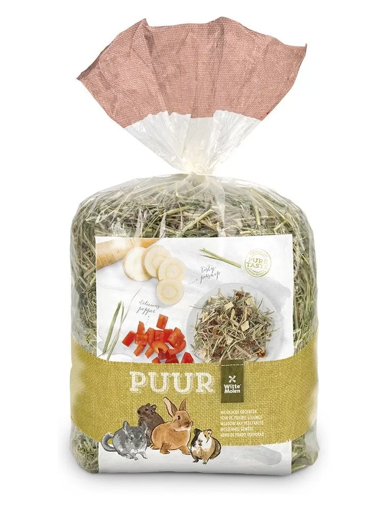 WITTE MOLEN - PUUR Verduras de heno de pradera