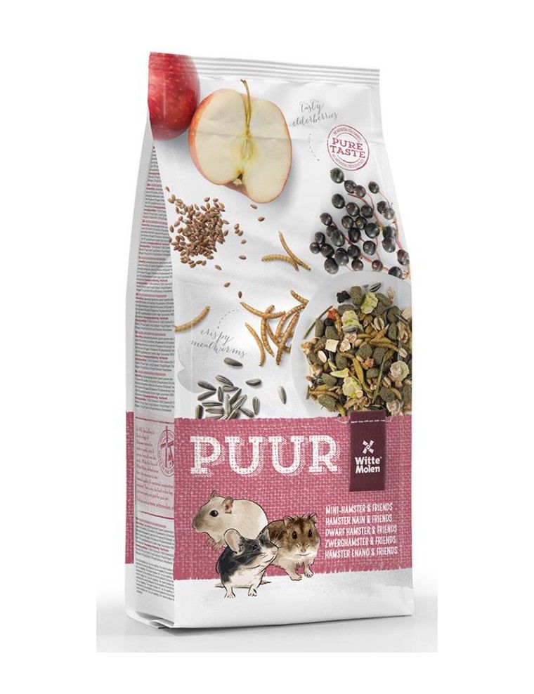 WITTE MOLEN - Puur Hamster Nain & Amis