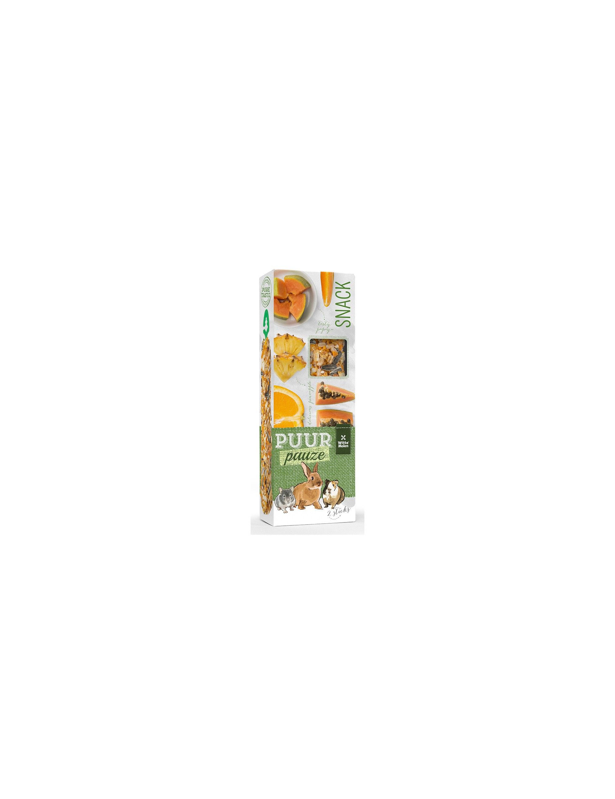 WITTE MOLEN - Puur Pauze Sticks Orange & Papaya