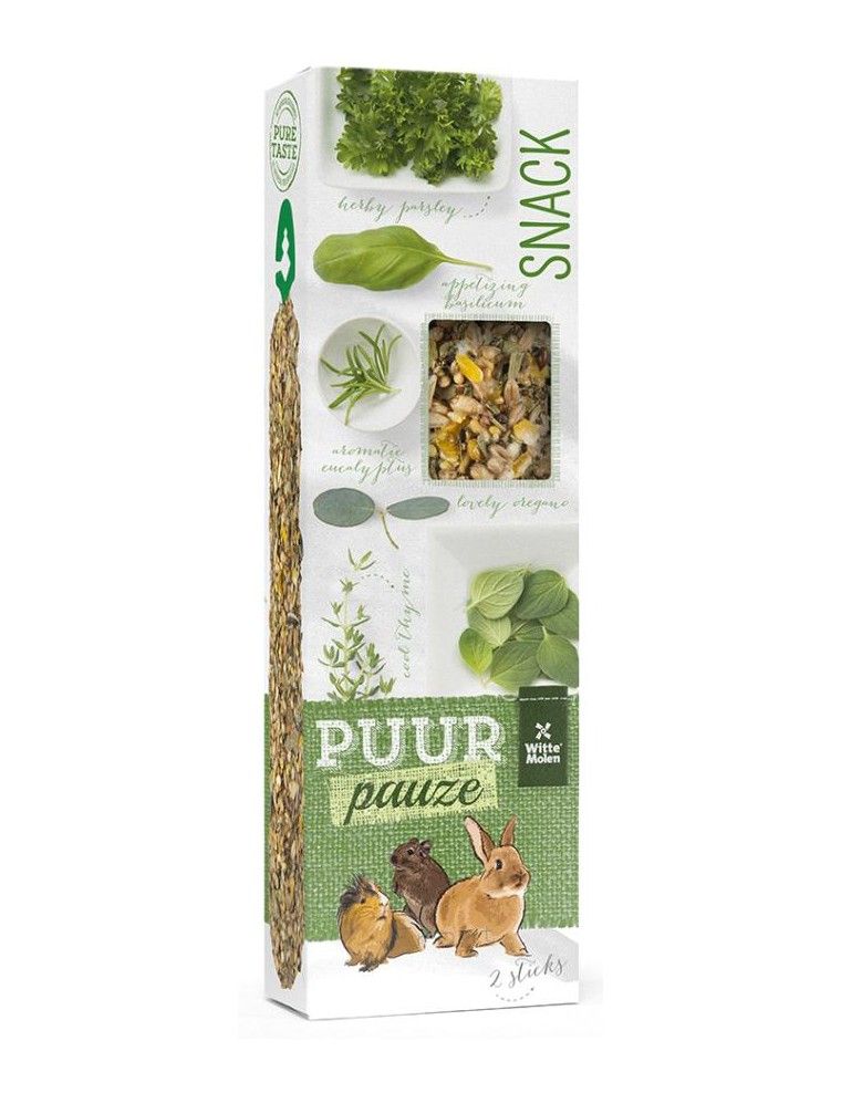 WITTE MOLEN - Puur Pauze Sticks Eucalipto e Tomilho