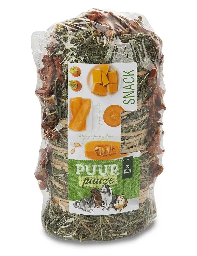 WITTE MOLEN - Puur Pauze Carrot & Pumpkin Hay Bale