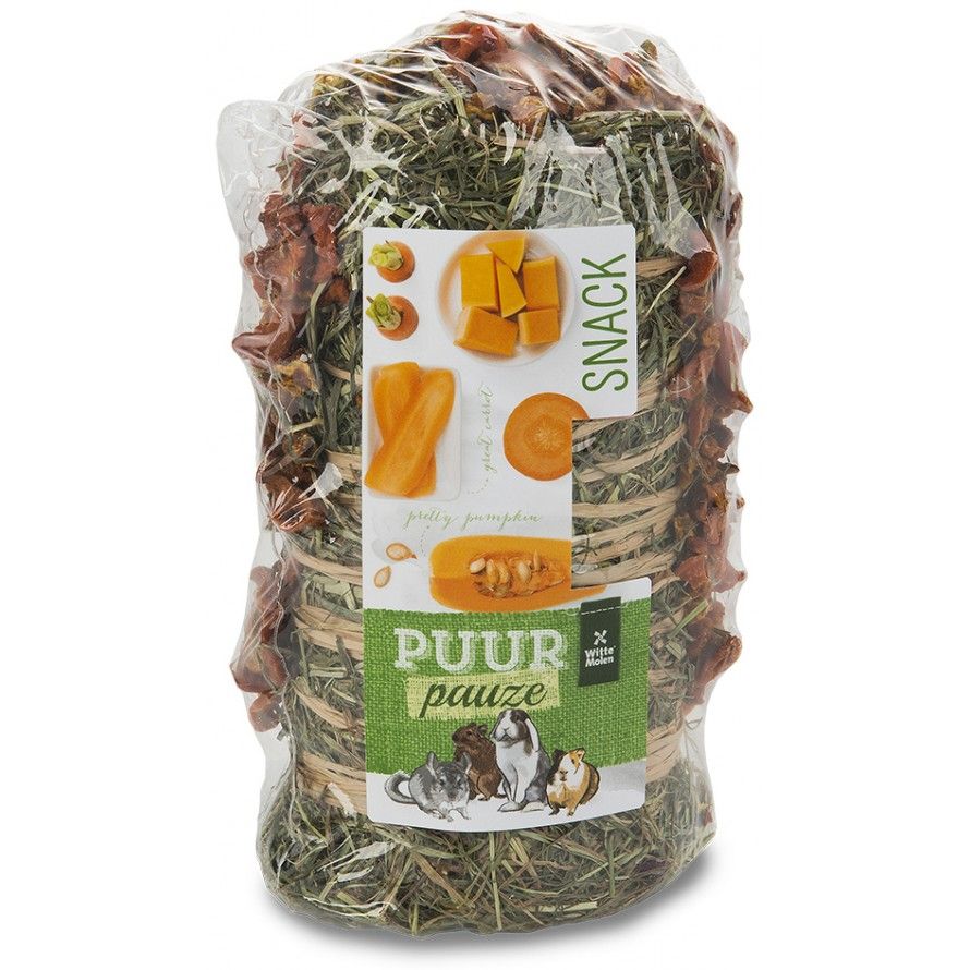 WITTE MOLEN - Puur Pauze Carrot & Pumpkin Hay Bale