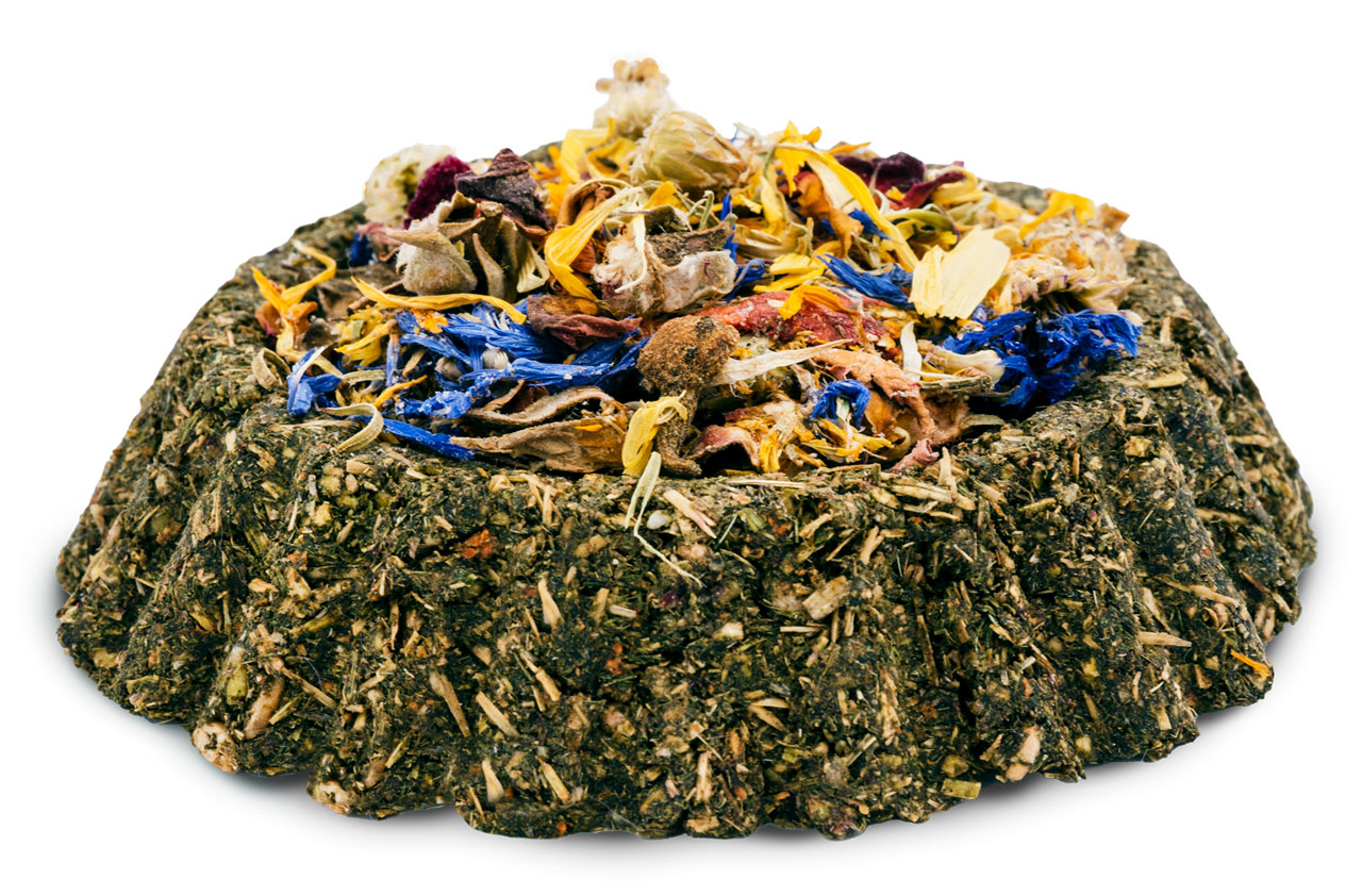 JR FARM - Torta di fiori per conigli e roditori
