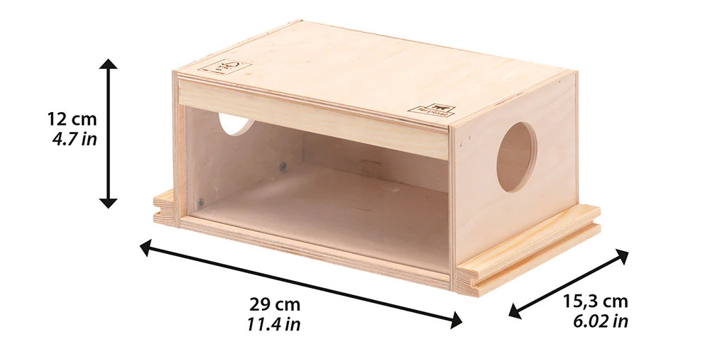 FERPLAST - Casa/Arenero para pequeños roedores