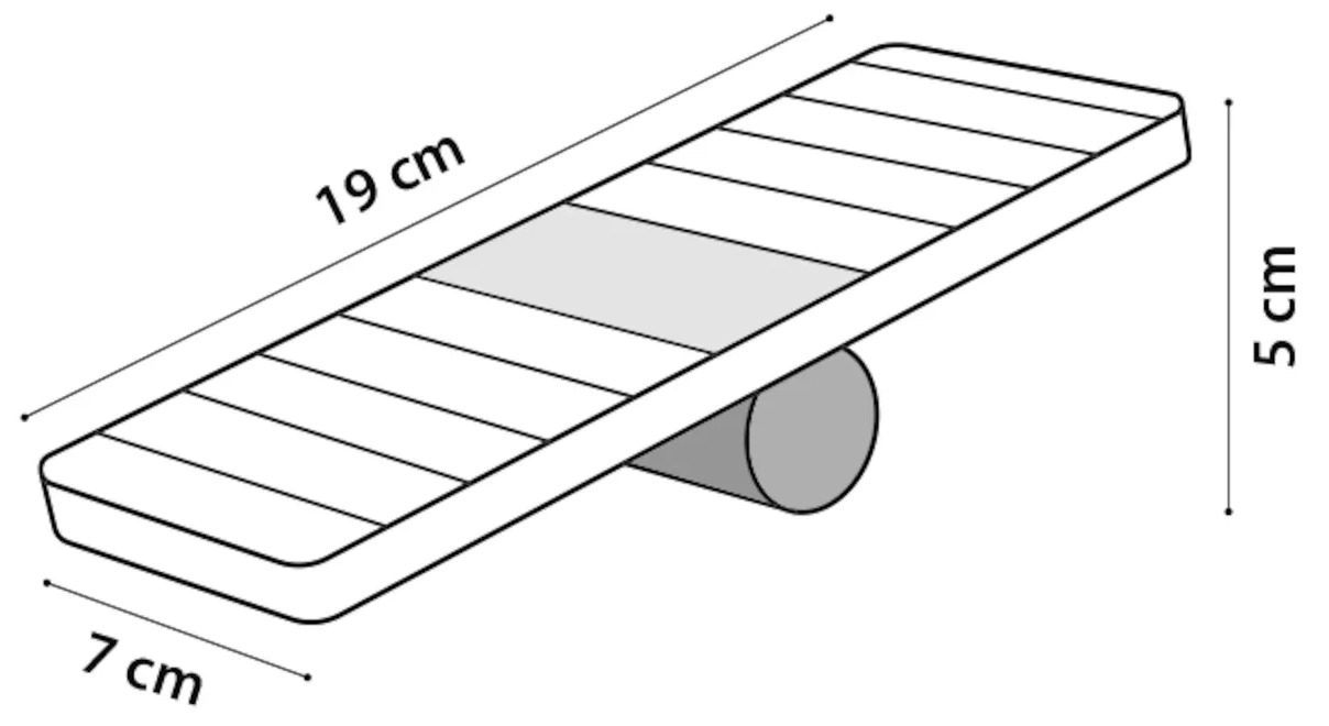 FLAMINGO - Wooden seesaw for Hamster and Mouse