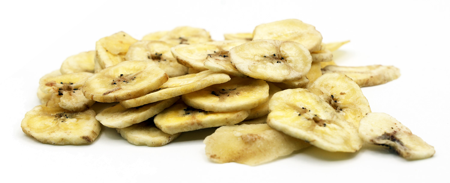 Chips de plátano para conejos y roedores