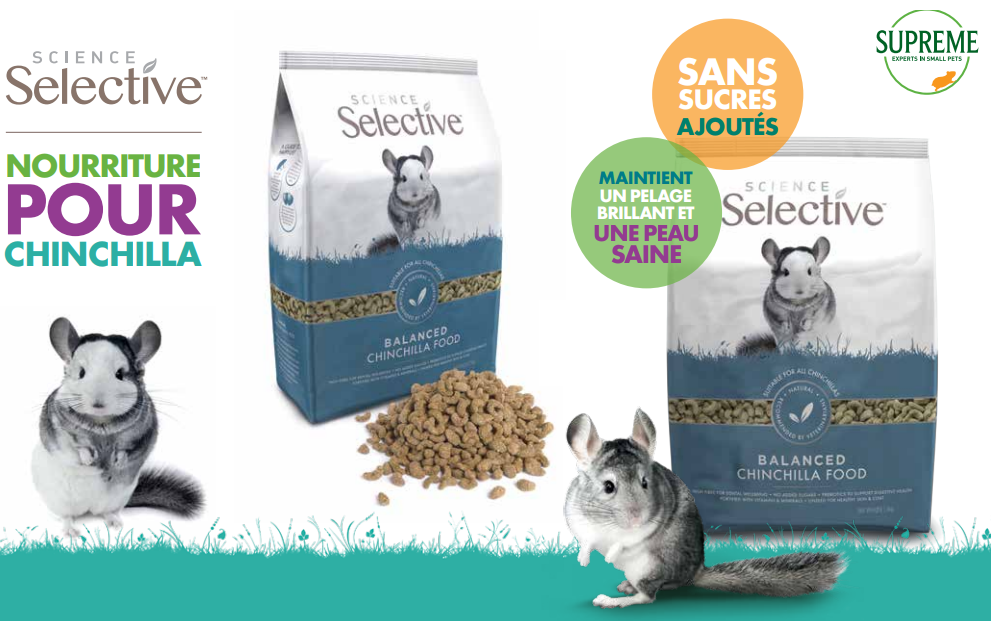 The benefits of SCIENCE SELECTIVE food - Chinchilla