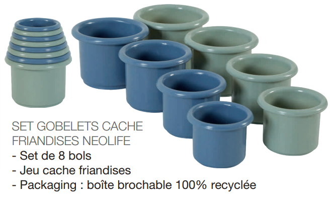 ZOLUX - Set of Hide Treats Cups